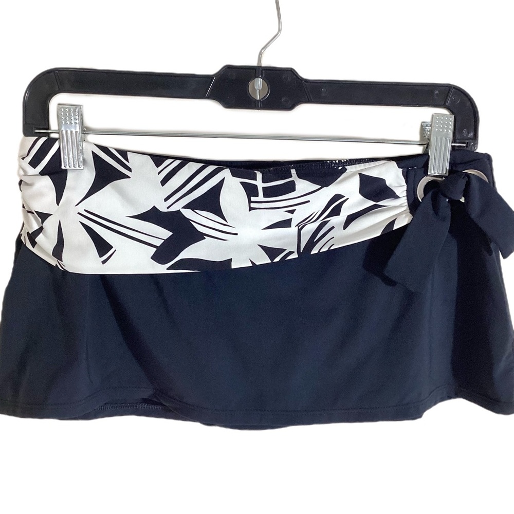 Y2K Navy Blue Low Rise Micro Mini Bikini Skort